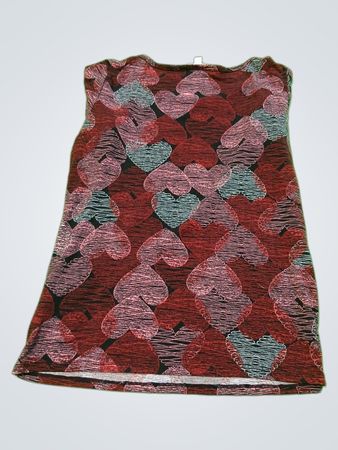 JulaRoe Sleeveless Heart Pattern Dress