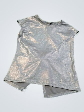 Shiny Gray Top