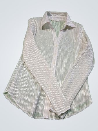 Marks & Spencer Pleated Long Sleeve Blouse