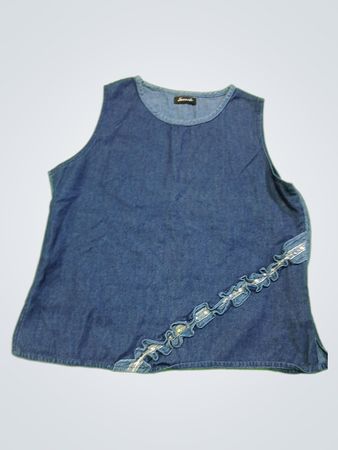 Serenade Blue Denim Vest