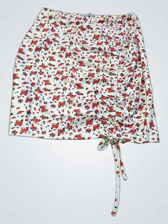 Glamaker Floral Drawstring Skirt