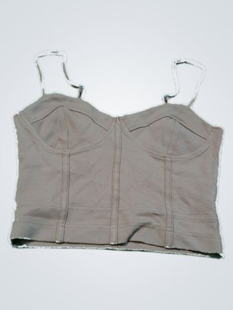 Forever 21 Beige Cami Crop Top