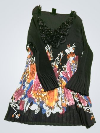 Alison Steer Floral Print Dress