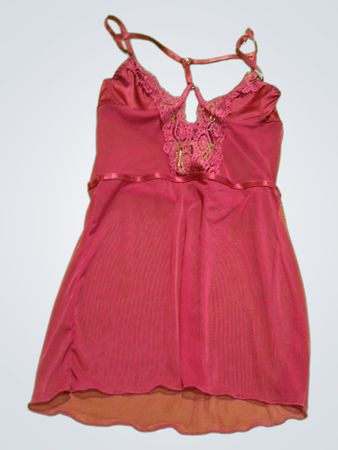 Pink Lace Chemise
