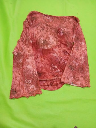 Blouse with Floral Pattern