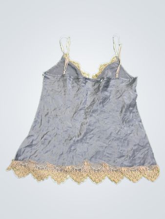 Liu Jo Gray Satin Cami Top