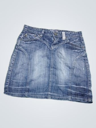 Le Cracpot Denim Skirt