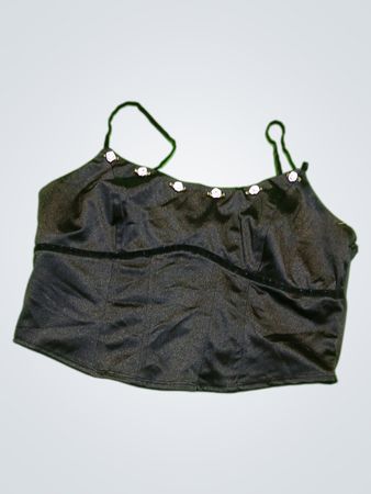 Wild Fable Black Crop Top