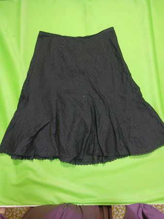 NY Collection Black Skirt