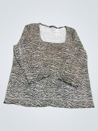 Windsmoor Gray Patterned Top