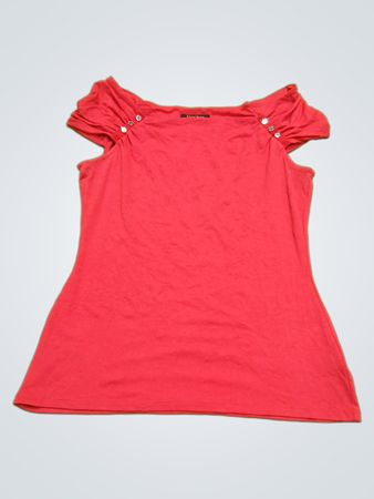 Pink Off-The-Shoulder Top