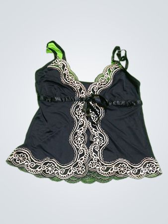 Black Lace Trim Camisole