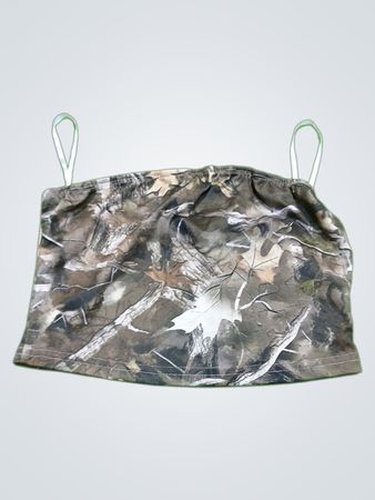 Camo Bandeau Top