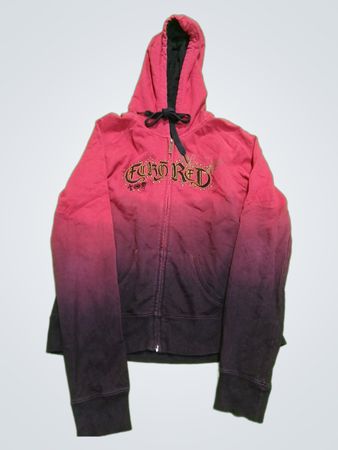 Euro Red Ombre Hoodie