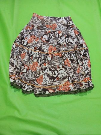 Floral Pattern Skirt