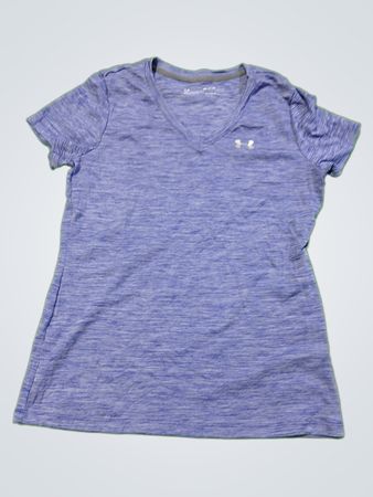 Under Armour Women's Short Sleeve V Neck Tech T Shirt