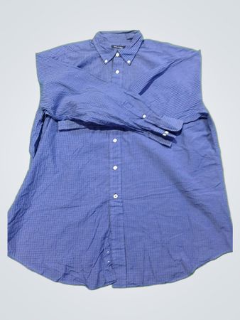 Nautica Blue Plaid Shirt