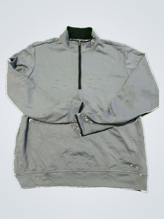 Adidas Grey Quarter Zip Pullover