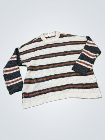 American Eagle Striped Knit Sweater