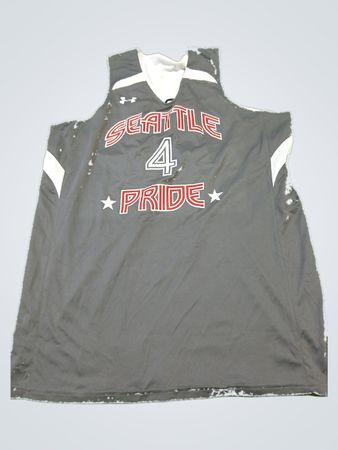 Gray Seattle Pride Sleeveless Jersey