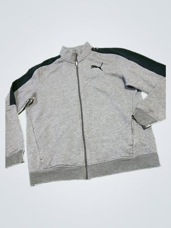 Puma Gray Zip-Up Jacket