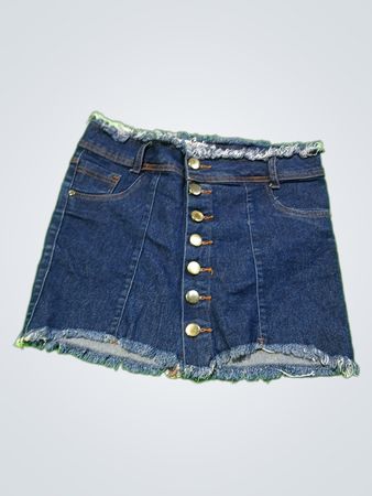 Denim Mini Skirt