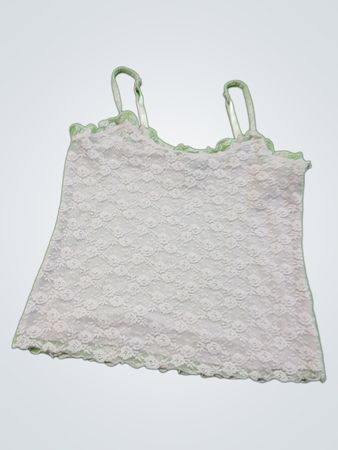 Old Navy White Lace Cami Top