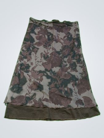 Floral Pattern Skirt