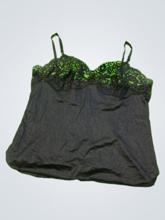 Black Lace Trim Camisole