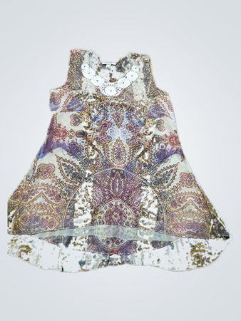 Women's Sleeveless Floral Dress