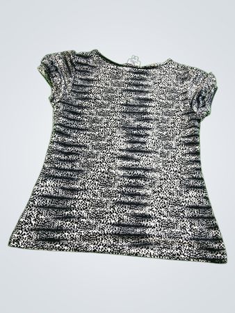 Worthington Petite Stretch Animal Print Top