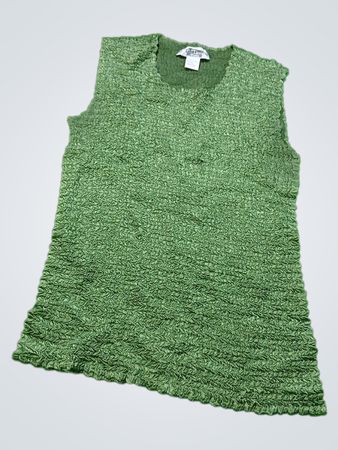 Green Knit Top