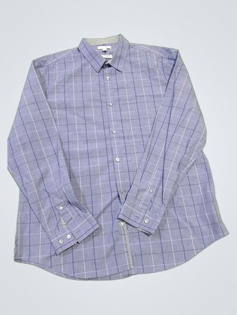 Calvin Klein Blue Grid Shirt