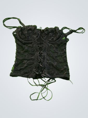 Black Lace Corset