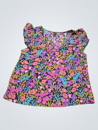 Emery Rose Floral Blouse