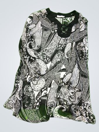 Laura Paisley Print Top