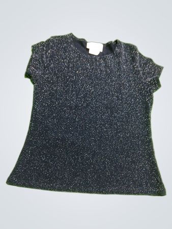 Jessica Women's Short Sleeve Sparkle Top