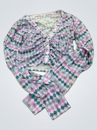 Urban Outfitters Long-Sleeve Cropped Cardigan