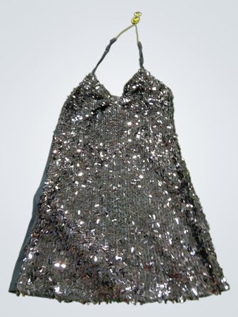 Sequin Halter Dress