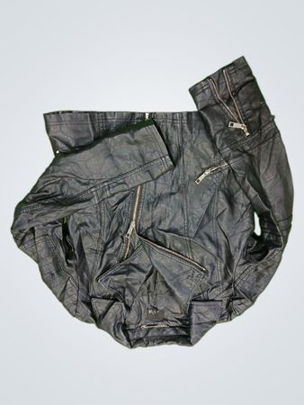 ana a new approach faux leather moto jacket