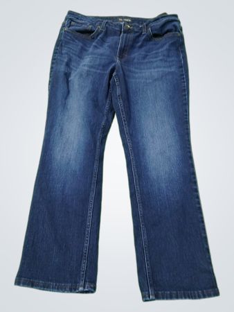 Lee Regular Fit Straight Leg Mid Rise Jeans