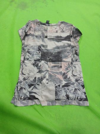 Forever 21 Long Sleeve Printed Top