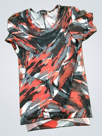 Fitwell Women's Abstract Print Top