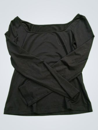 Black Long Sleeve Top