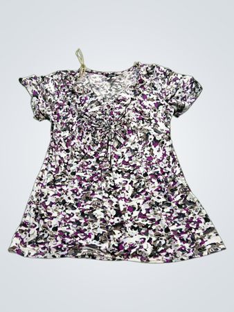 Daisy Fuentes Short Sleeve Tunic Top