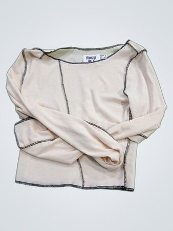 Princess Polly Cropped Long Sleeve Top