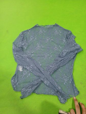ANEWSTA Lace Long Sleeve Top