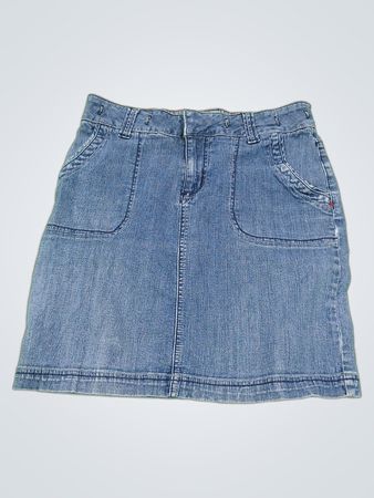 Edgar Dungaree Denim Skirt