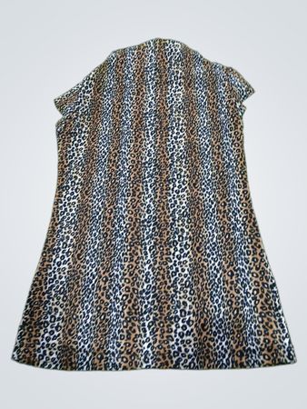 Leopardenmuster Kleid