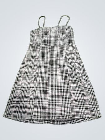 Bershka Plaid Mini Kleid